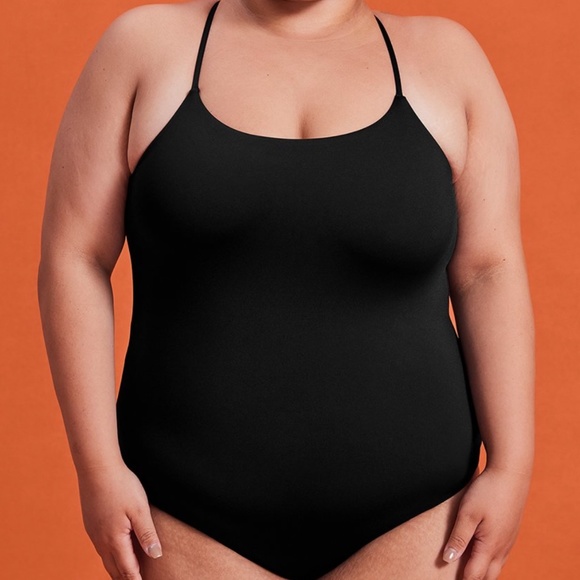 GIRLFRIEND COLLECTIVE Clemente One Piece Swimsuit in Black - Picture 2 of 5